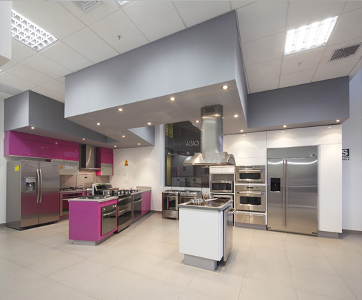 Showroom MABE en el El Trigal