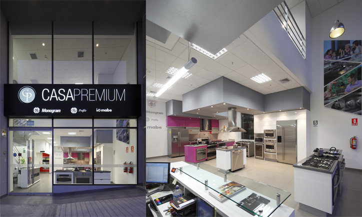 Showroom MABE en el El Trigal