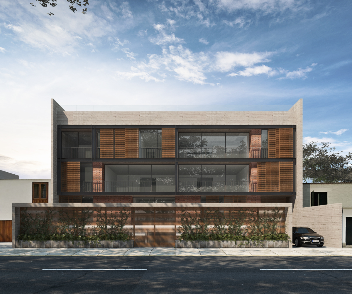 Edificio Multifamiliar Choquehuanca San Isidro Lima Perú por Vértice Arquitectos