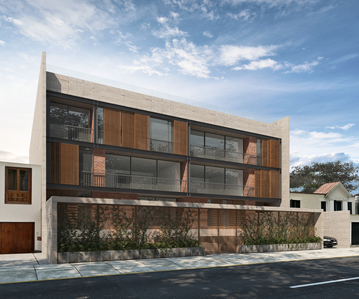 Edificio Multifamiliar Choquehuanca San Isidro Lima Perú por Vértice Arquitectos