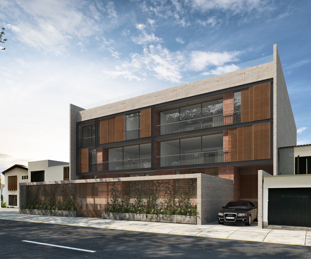 Edificio Multifamiliar Choquehuanca San Isidro Lima Perú por Vértice Arquitectos