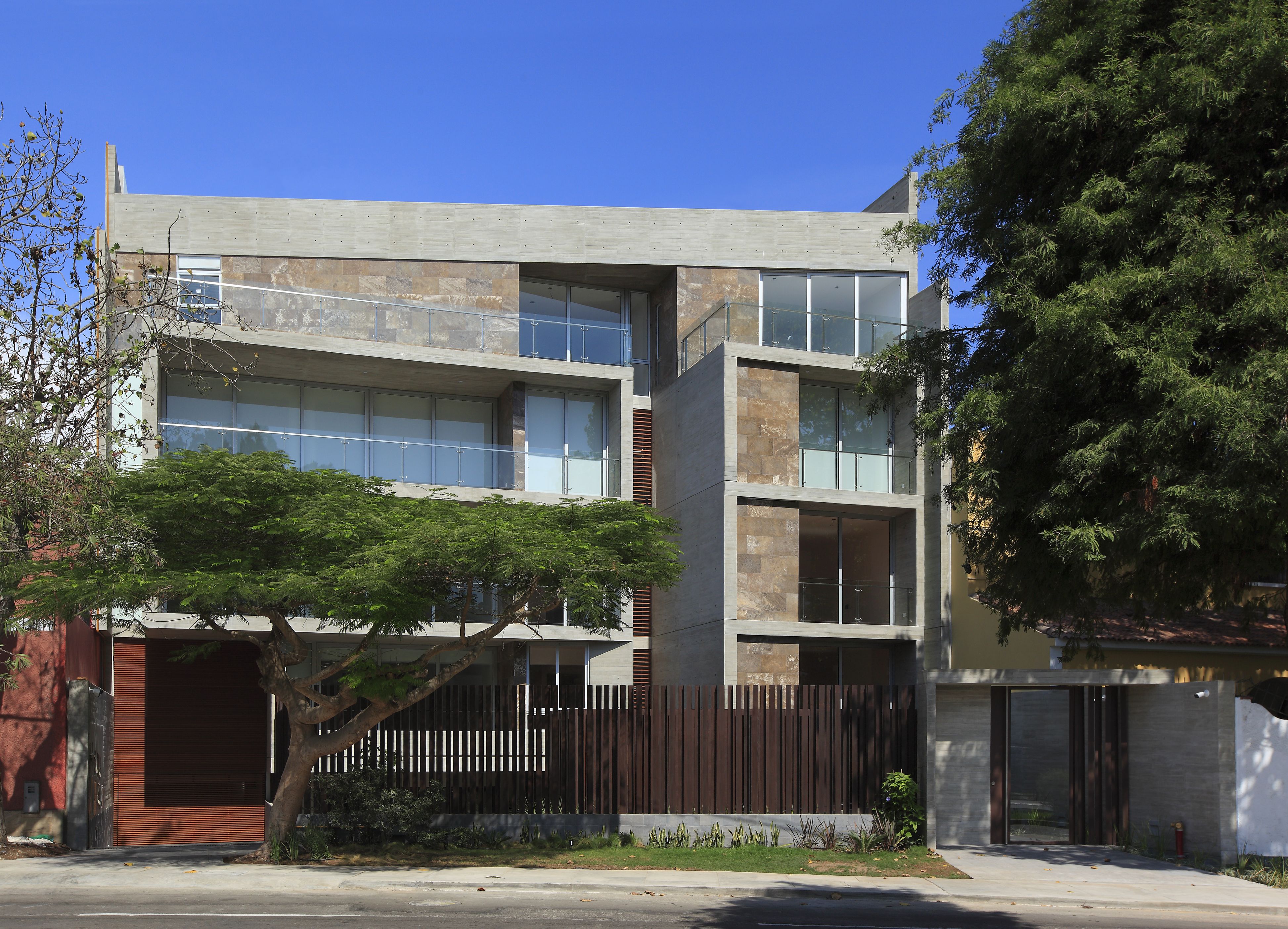 Edificio Multifamiliar Huallamarca San Isidro Lima Perú por Vértice arquitectos