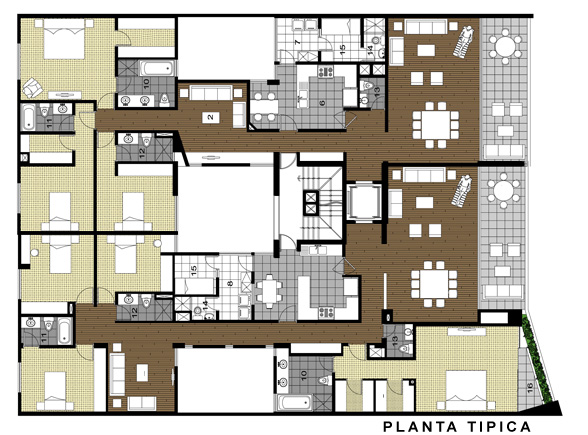 Edificio Los Castaños, San Isidro