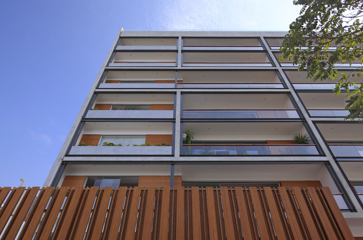 Edificio Multifamiliar Basadre San Isidro Lima Perú por Vértice Arquitectos