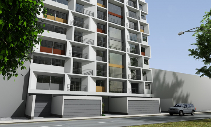 Edificio Multifamiliar Sucre Pueblo Libre Lima Perú por Vértice Arquitectos