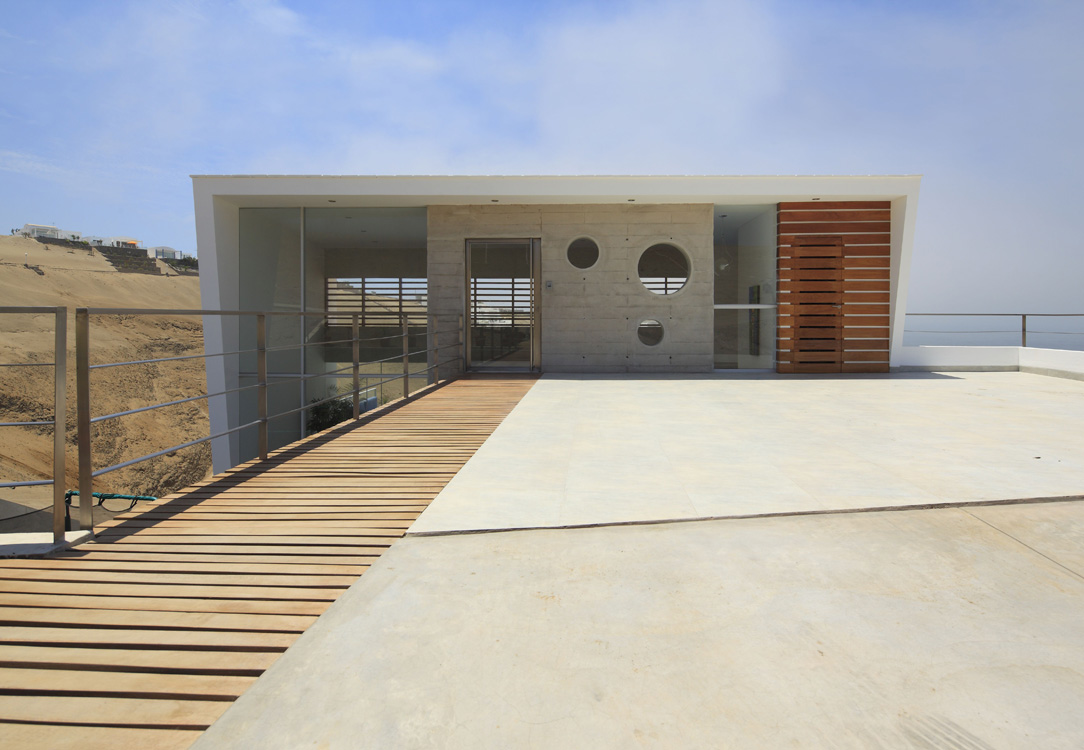 Casa Palillos E3, fachada