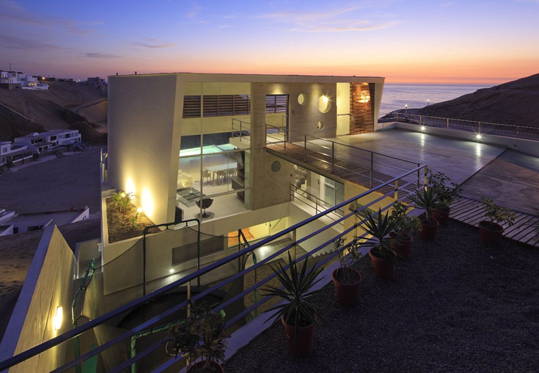 Casa Palillos E3, foto noche