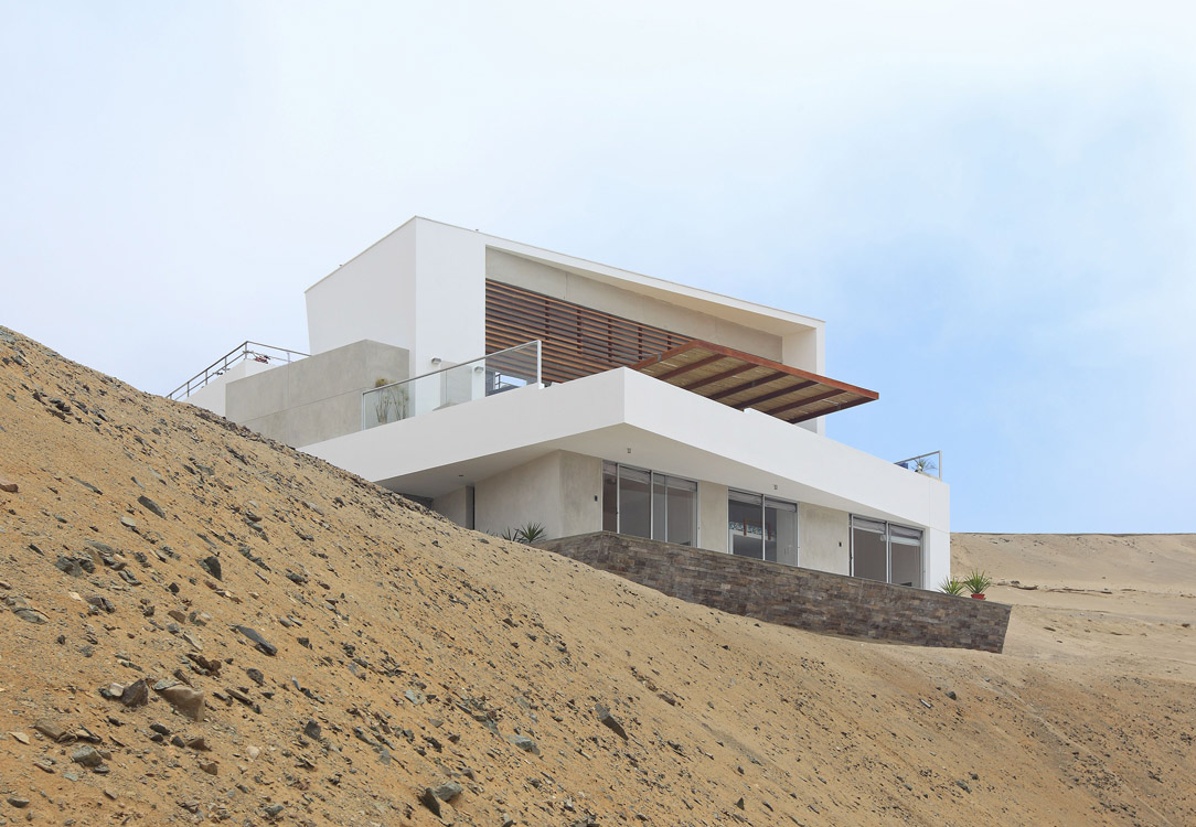 Casa Palillos E3, foto desde playa