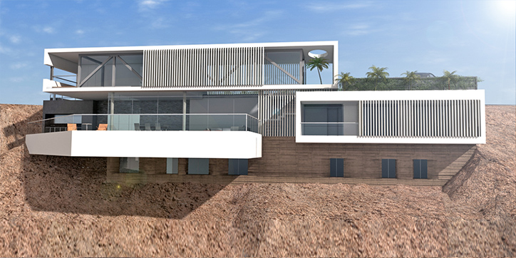 Casa Lomas C7  3d frontal